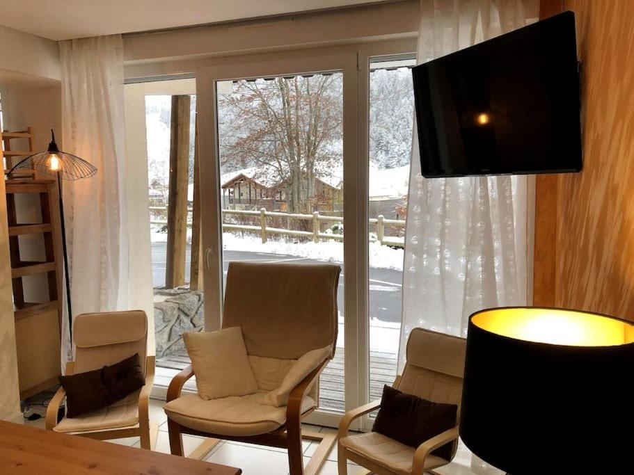 Апартаменты Aux Pieds Des Pistes 4/6 Personnes Жерарме Экстерьер фото